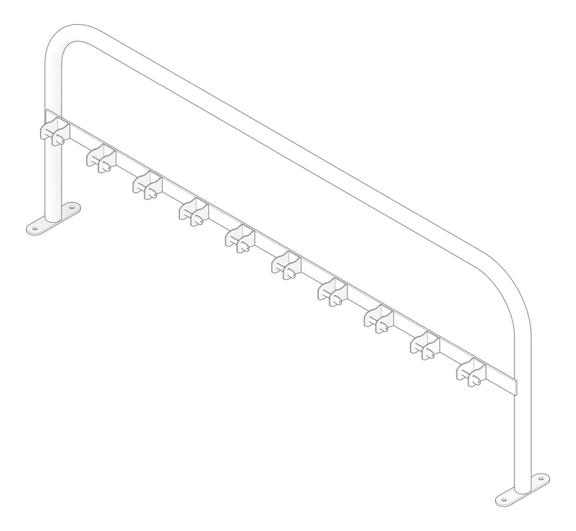 3D Documentation Image of Rack Scooter Cora