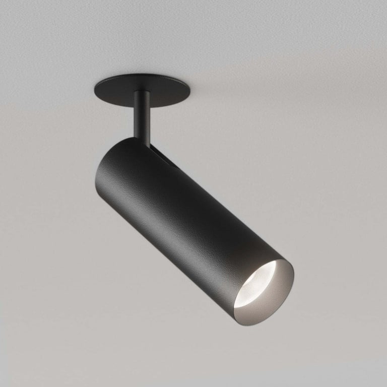BARREL-SM-Black Image of Lighting Track Darkon Barrel