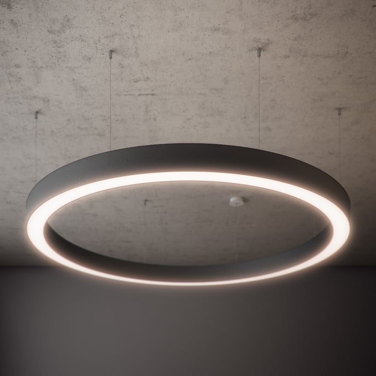 MRS-T-RADII-RING-SUS Image of Lighting CeilingSuspended Darkon MRS T RADII RING SUS