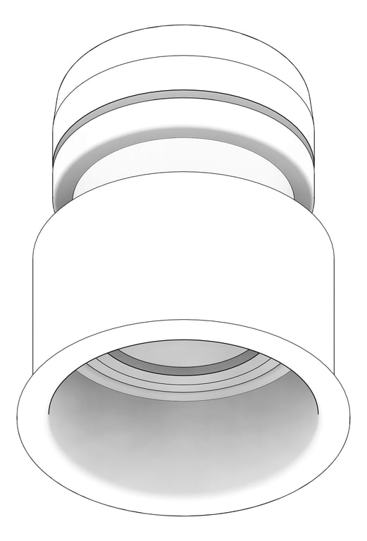 3D Documentation Image of Lighting Ceiling Darkon DeepDown Mini