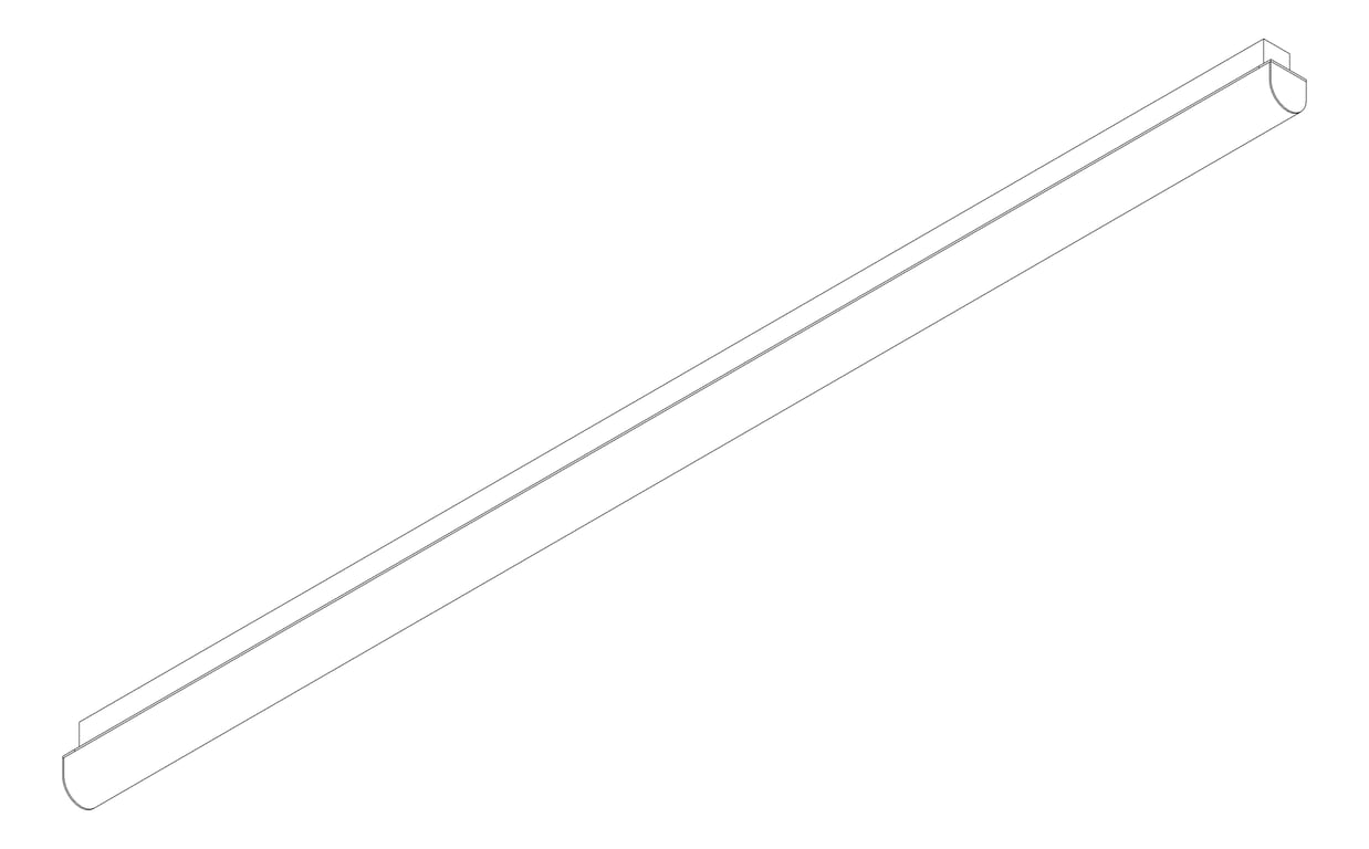 3D Documentation Image of Lighting CeilingRecessed Darkon Grazer TUBE REC