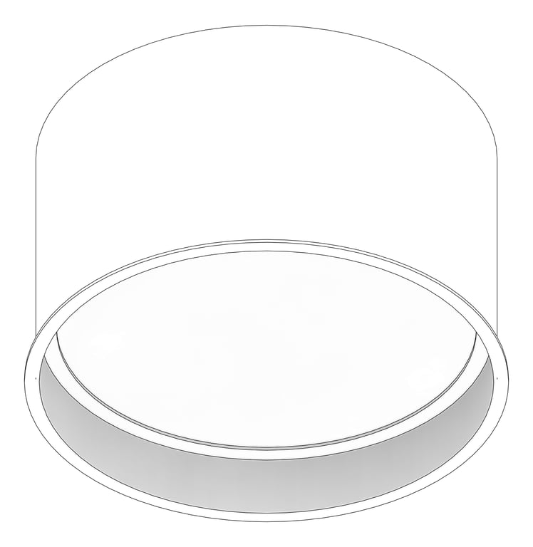3D Documentation Image of Lighting Ceiling Darkon Deep C210 REC