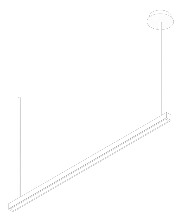3D Documentation Image of Lighting CeilingSuspended Darkon Grazer SUS