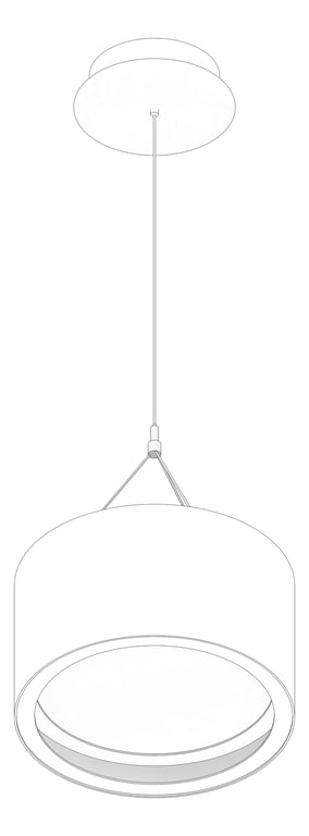 3D Documentation Image of Lighting Ceiling Darkon Deep C210 SUS
