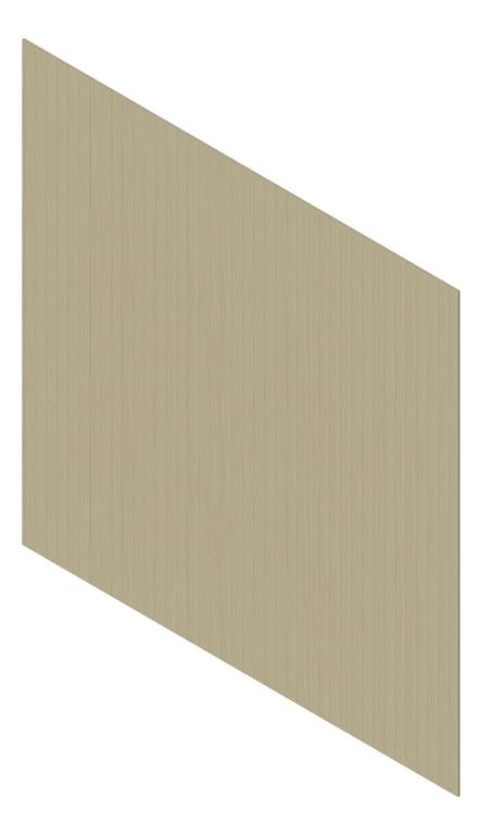 3D Presentation Image of Cladding Aluminium Deco Castellated Vertical CurlyBirch Material