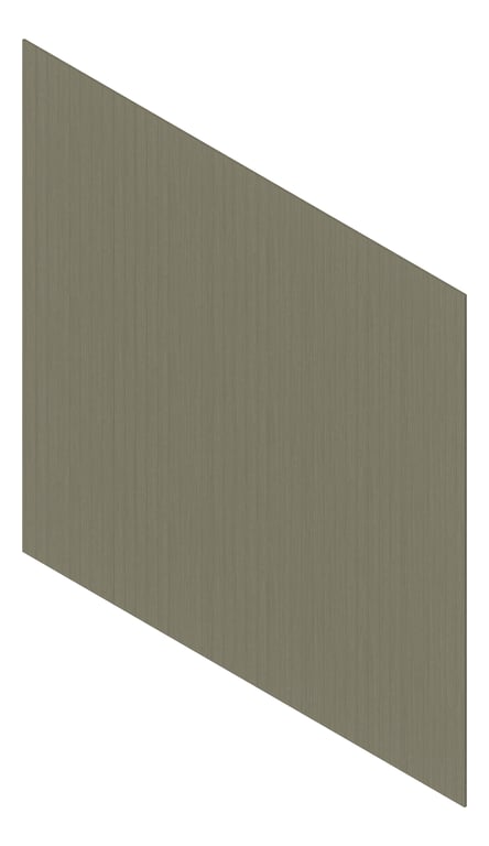3D Presentation Image of Cladding Aluminium Deco Castellated Vertical WeatheredTimber Material