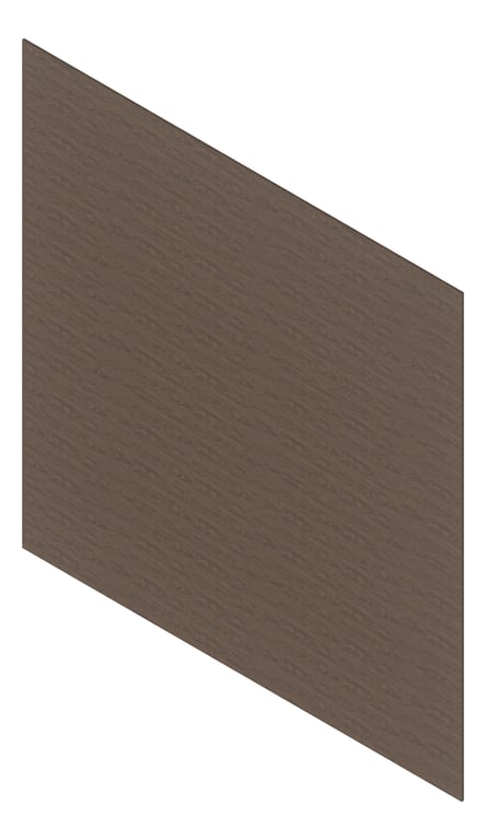 3D Presentation Image of Cladding Aluminium Deco CroatiaBoard AfricanBlackwood Material
