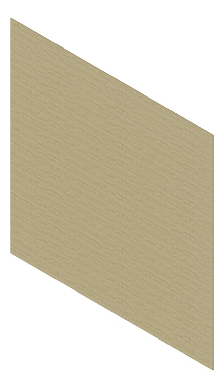 3D Presentation Image of Cladding Aluminium Deco CroatiaBoard AmericanOak Material