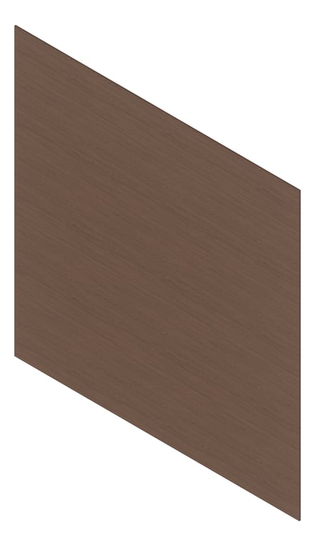 3D Presentation Image of Cladding Aluminium Deco CroatiaBoard BushCherry Material
