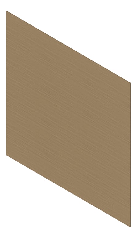 3D Presentation Image of Cladding Aluminium Deco CroatiaBoard HoneyEmber Material