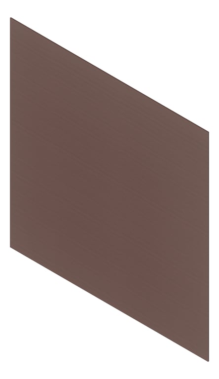 3D Presentation Image of Cladding Aluminium Deco CroatiaBoard Jarrah Material