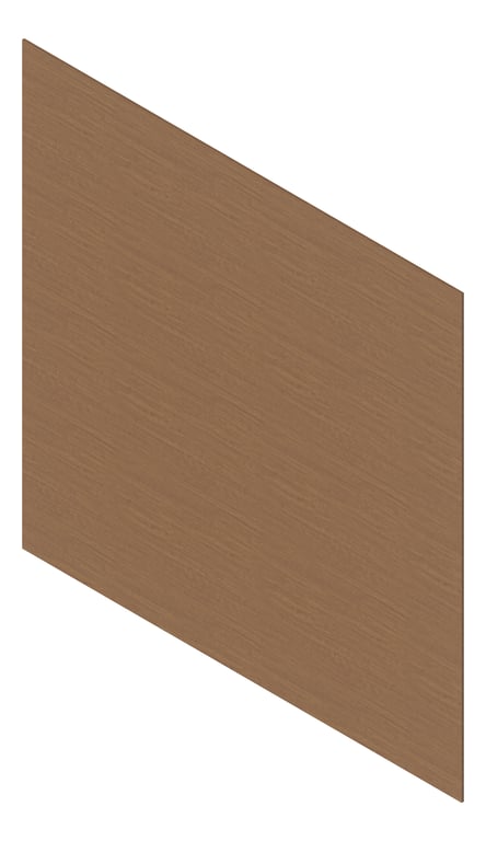 3D Presentation Image of Cladding Aluminium Deco CroatiaBoard SilkyOak Material