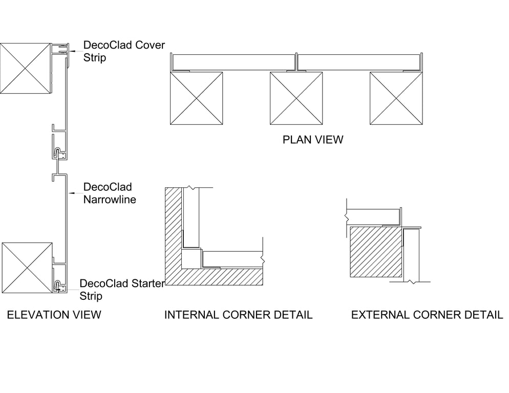 Navigate to CLADDING Flushline Horizontal Installation