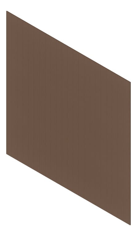 3D Presentation Image of Cladding Aluminium Deco Narrowline