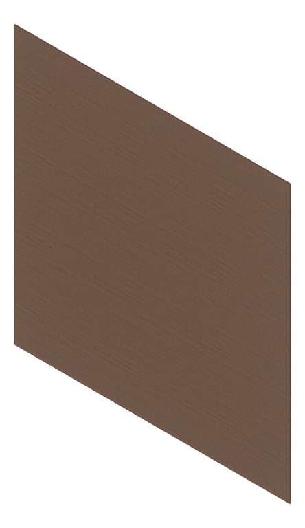 3D Presentation Image of Cladding Aluminium Deco Narrowline Horizontal BrushBox Material