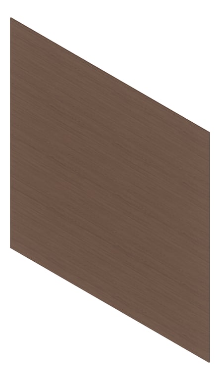 3D Presentation Image of Cladding Aluminium Deco Narrowline Horizontal BushCherry Material