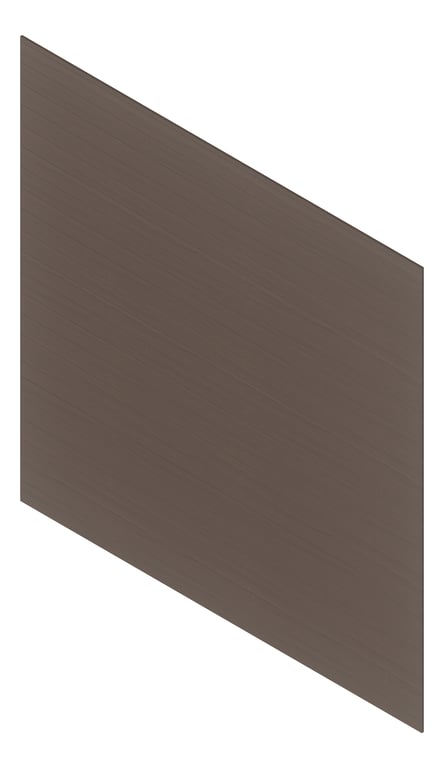 3D Presentation Image of Cladding Aluminium Deco Narrowline Horizontal DarkMocha Material