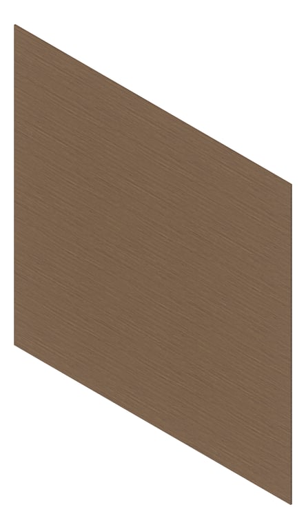 3D Presentation Image of Cladding Aluminium Deco Narrowline Horizontal EuropeanWalnut Material