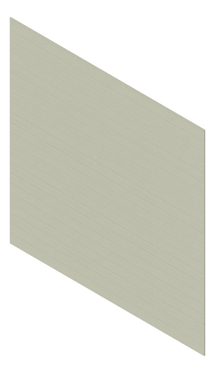 3D Presentation Image of Cladding Aluminium Deco Narrowline Horizontal FrenchWash Material
