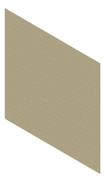 3D Presentation Image of Cladding Aluminium Deco Narrowline Horizontal LinenShore Material