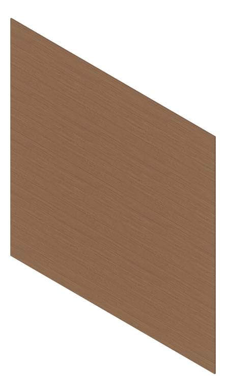 3D Presentation Image of Cladding Aluminium Deco Narrowline Horizontal SilkyOak Material