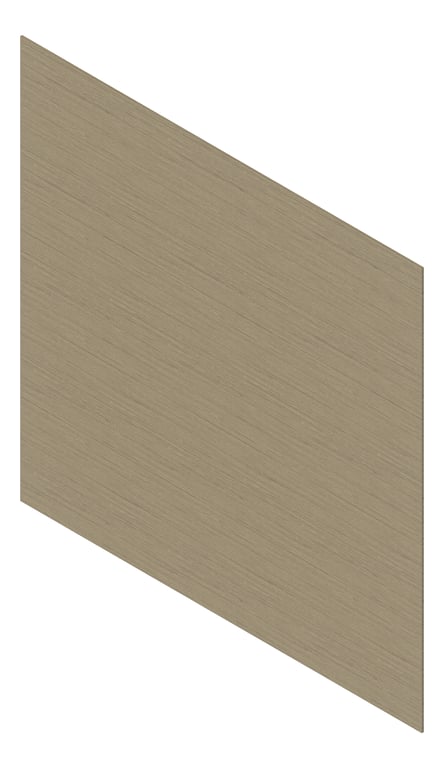 3D Presentation Image of Cladding Aluminium Deco Narrowline Horizontal SmokedAsh Material