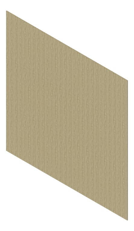 3D Presentation Image of Cladding Aluminium Deco Narrowline Vertical AmericanOak Material