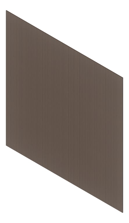 3D Presentation Image of Cladding Aluminium Deco Narrowline Vertical Blackbutt Material