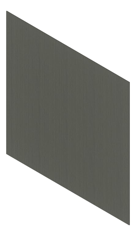 3D Presentation Image of Cladding Aluminium Deco Narrowline Vertical BlueAsh Material