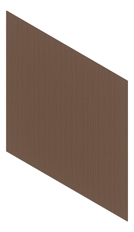 3D Presentation Image of Cladding Aluminium Deco Narrowline Vertical BrushBox Material