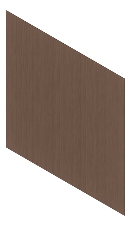 3D Presentation Image of Cladding Aluminium Deco Narrowline Vertical BushCherry Material