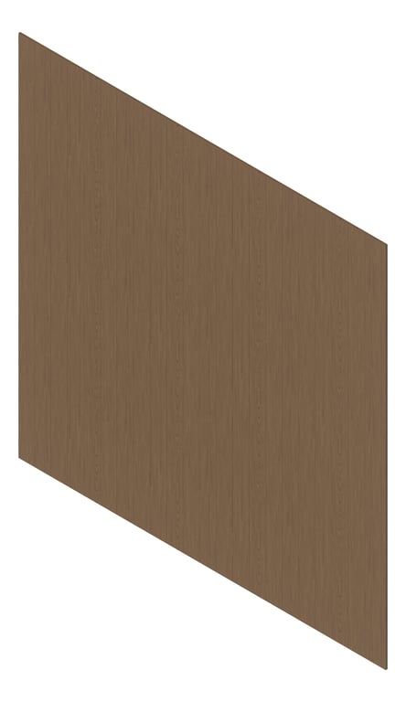 3D Presentation Image of Cladding Aluminium Deco Narrowline Vertical Casuarina Material