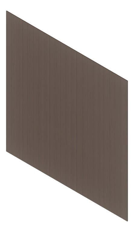 3D Presentation Image of Cladding Aluminium Deco Narrowline Vertical DarkMocha Material
