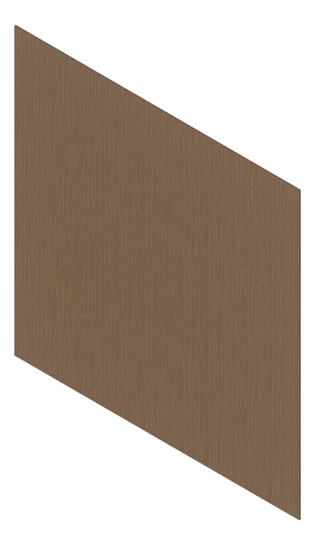 3D Presentation Image of Cladding Aluminium Deco Narrowline Vertical EuropeanWalnut Material