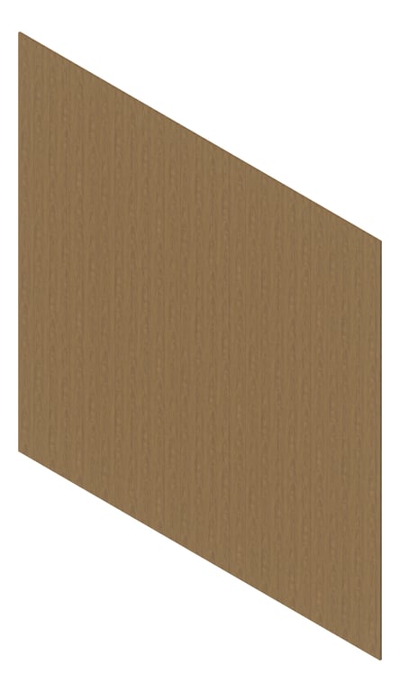 3D Presentation Image of Cladding Aluminium Deco Narrowline Vertical FrenchOak Material