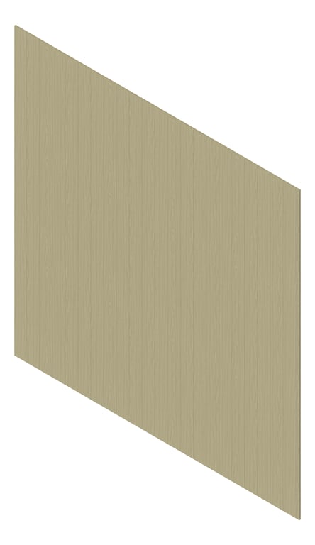 3D Presentation Image of Cladding Aluminium Deco Narrowline Vertical HamptonBeech Material