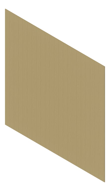 3D Presentation Image of Cladding Aluminium Deco Narrowline Vertical Wheatfield Material
