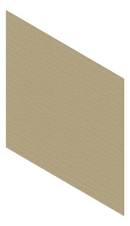 3D Presentation Image of Cladding Aluminium Deco Shadowline Horizontal AmericanOak Material