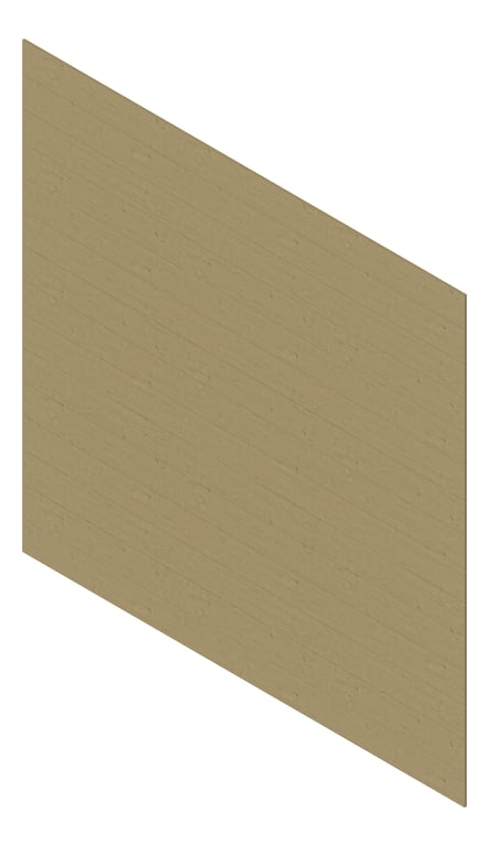 3D Presentation Image of Cladding Aluminium Deco Shadowline Horizontal BarnOak Material