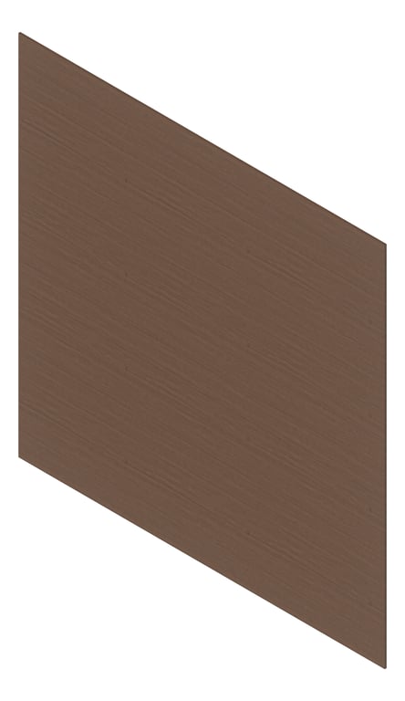 3D Presentation Image of Cladding Aluminium Deco Shadowline Horizontal BrushBox Material