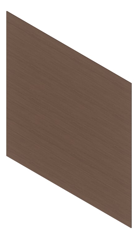 3D Presentation Image of Cladding Aluminium Deco Shadowline Horizontal BushCherry Material