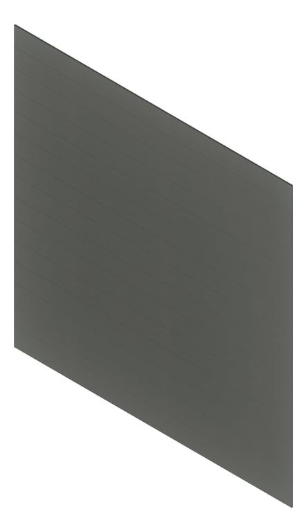 3D Presentation Image of Cladding Aluminium Deco Shadowline Horizontal CharredTimber Material
