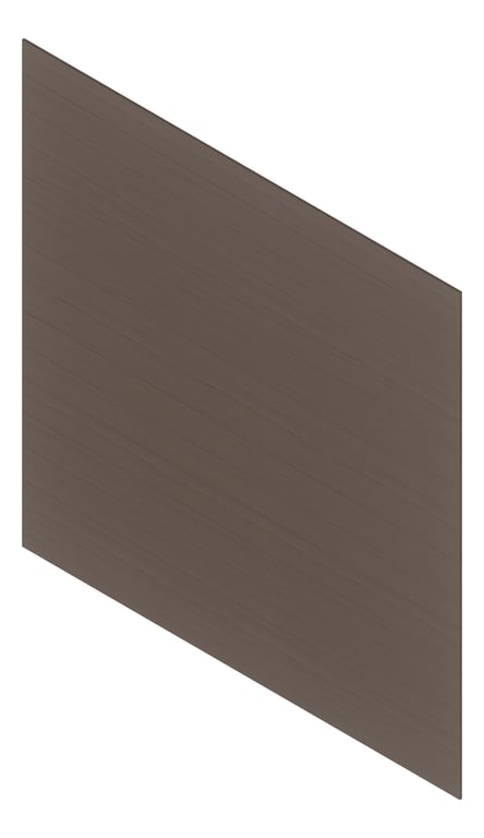 3D Presentation Image of Cladding Aluminium Deco Shadowline Horizontal DarkMocha Material