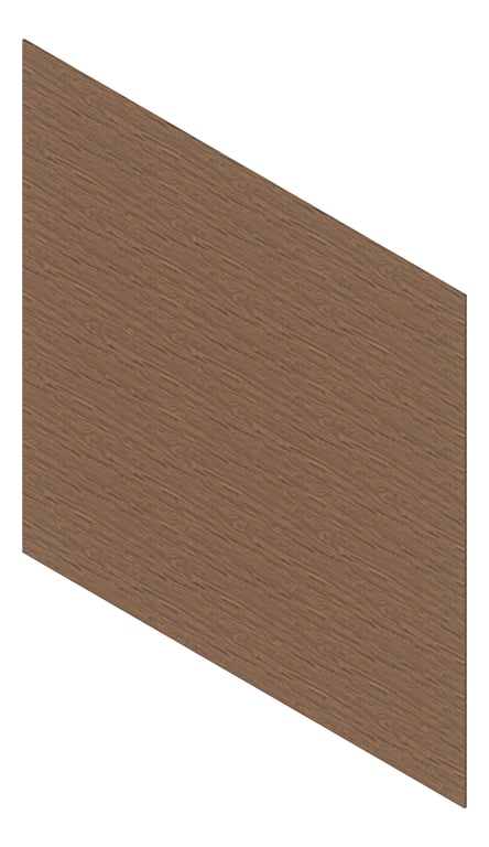 3D Presentation Image of Cladding Aluminium Deco Shadowline Horizontal GoldenGum Material