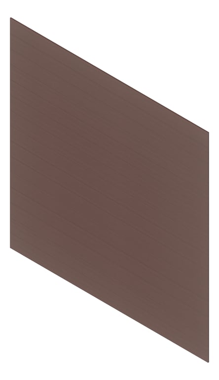 3D Presentation Image of Cladding Aluminium Deco Shadowline Horizontal Jarrah Material