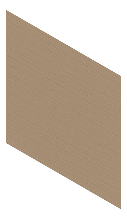 3D Presentation Image of Cladding Aluminium Deco Shadowline Horizontal Maple Material