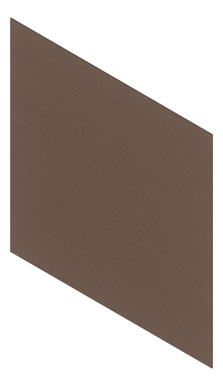3D Presentation Image of Cladding Aluminium Deco Shadowline Horizontal Teak Material