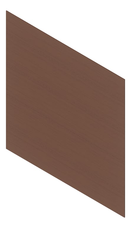 3D Presentation Image of Cladding Aluminium Deco Shadowline Horizontal WesternRedCedar Material