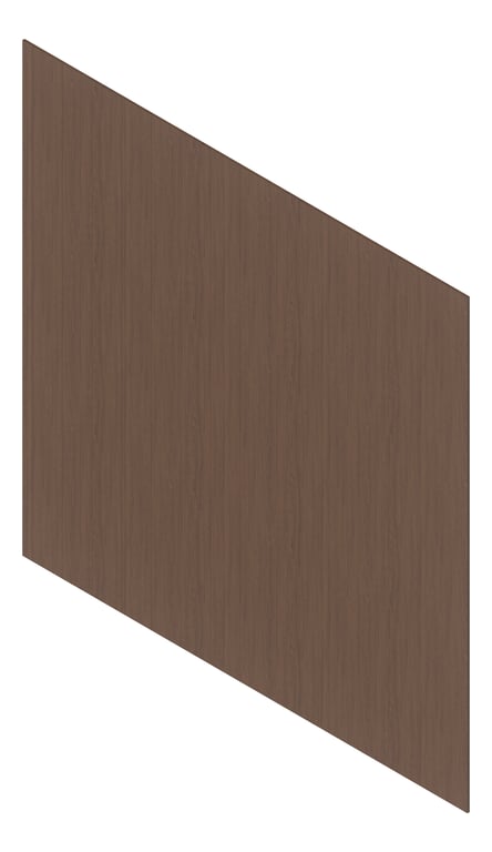 3D Presentation Image of Cladding Aluminium Deco Shadowline Vertical BushCherry Material
