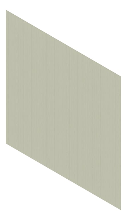 3D Presentation Image of Cladding Aluminium Deco Shadowline Vertical FrenchWash Material